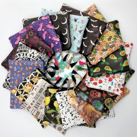 Cute Small Cosmetic Bag Mini Makeup Bag for Women and Girls,PU Leather Small Tra - Picture 7 of 7